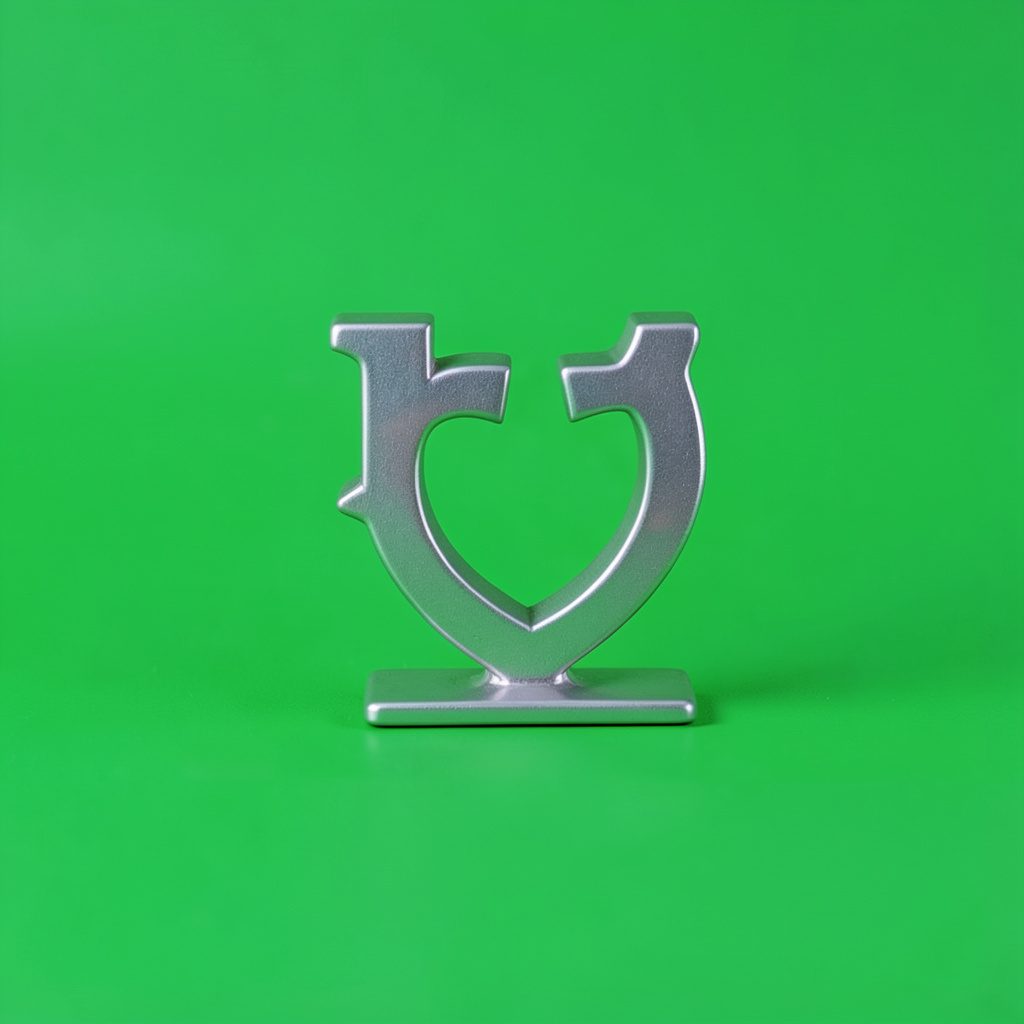 Biểu tượng hình tròn màu xanh lá với nét vẽ đơn giản đại diện cho thương hiệu phụ kiện điện thoại
