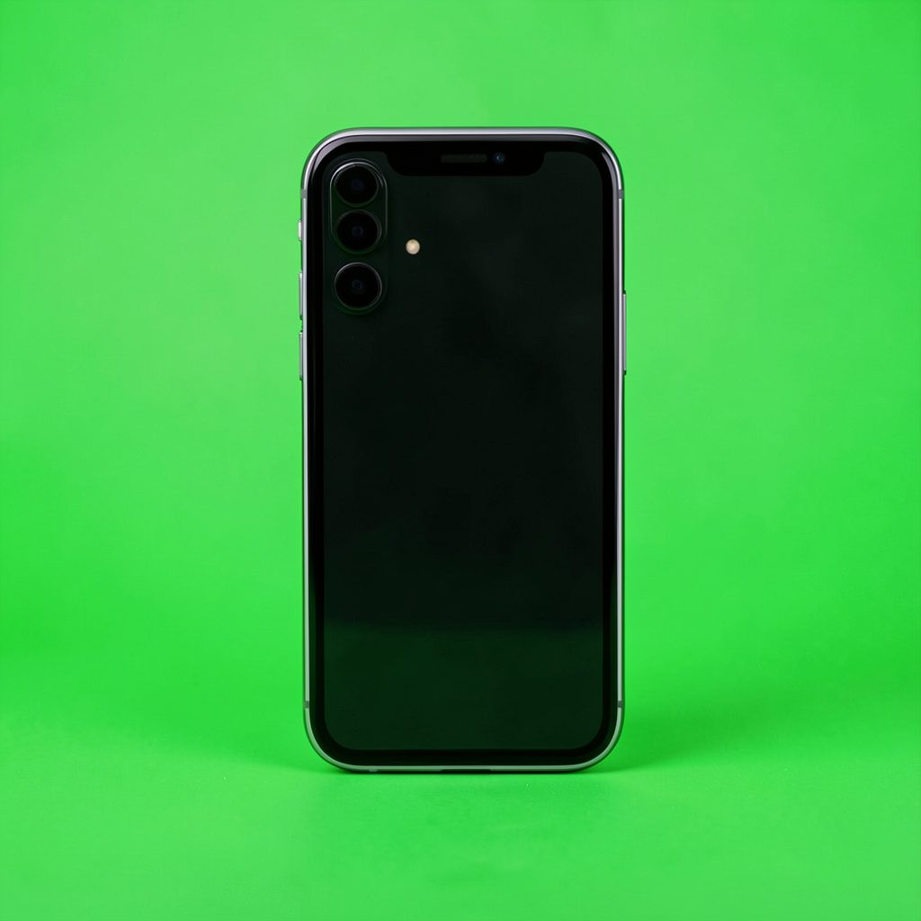 Ốp lưng iPhone in hình con nai nhỏ màu nhạt, phong cách dễ thương trên nền sáng