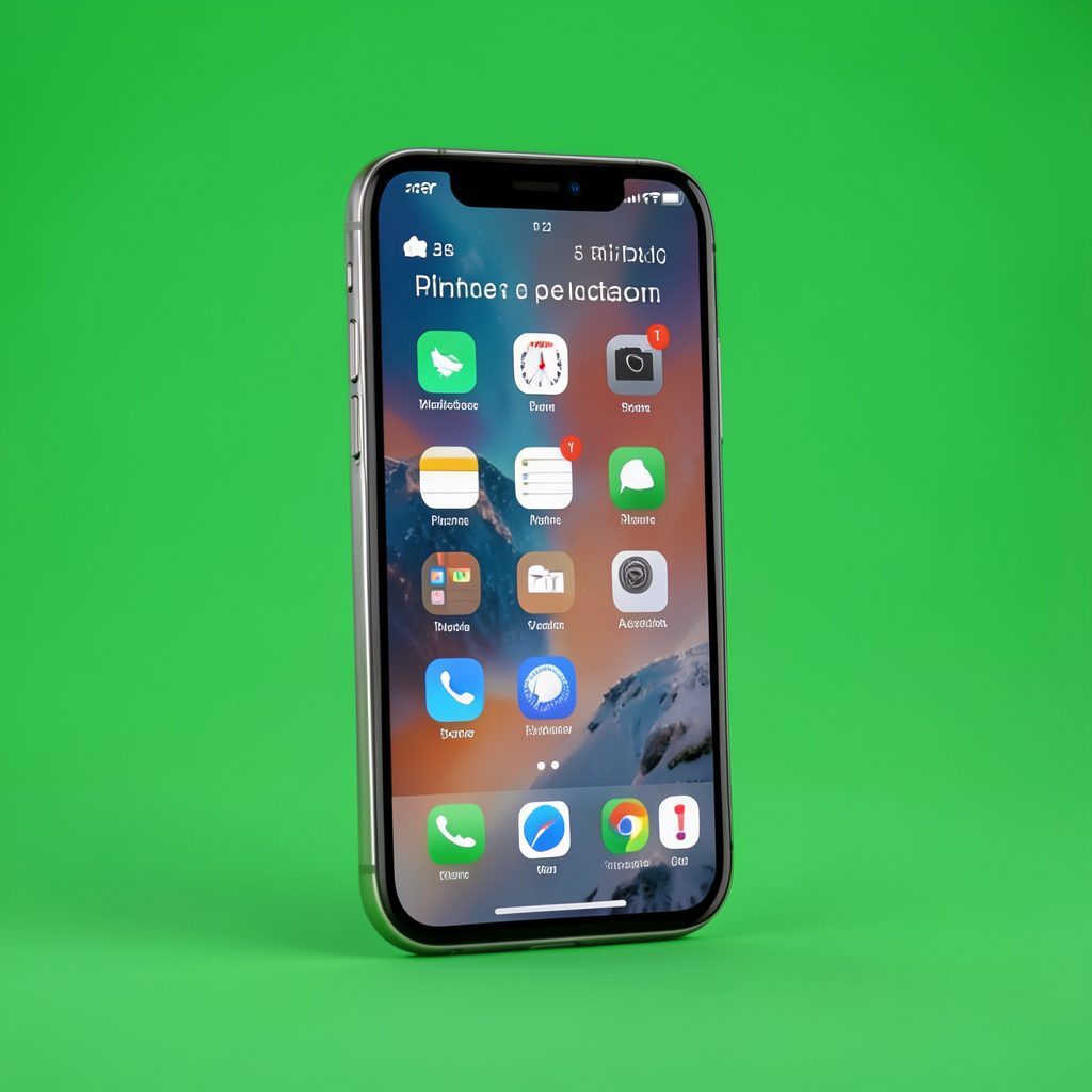 Ảnh minh họa bài viết công nghệ về ứng dụng trên iPhone không cập nhật được, tông màu xanh lá dịu